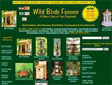 Tablet Screenshot of birdsforever.com